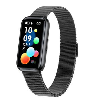 Findtime Fitness Tracker Pro 3 Black Milanese